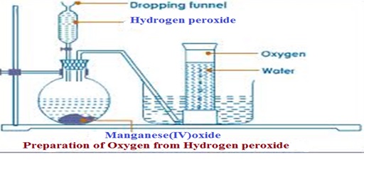 Preparation of Oxygen Using Hydrogen Peroxide - Chemistry Form One