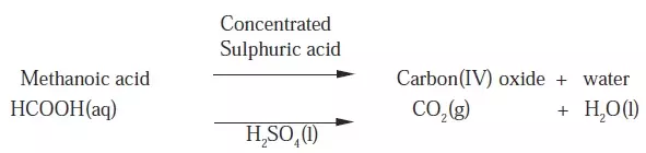 methanoic acid- Chemistry Form Two