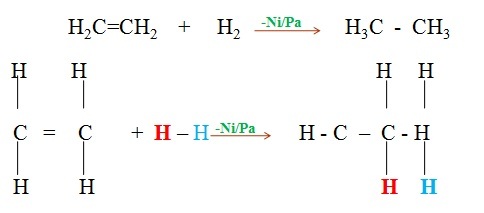 Hyrdogenation Reaction - Chemistry Form Three
