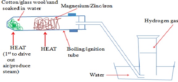Reaction of Water Vapor with Magnesium- Chemistry Form One