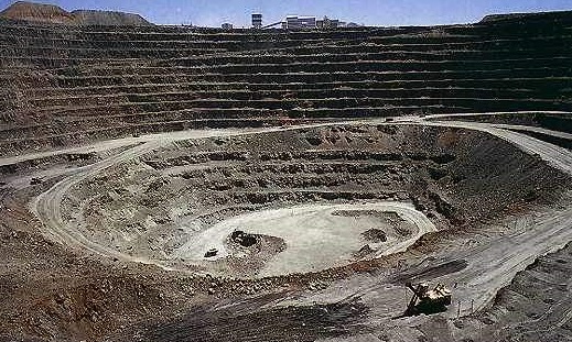 Finsch Diamond Mine, North Cape Province, South Africa