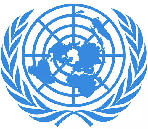 The official logo of the United Nations- History Form Four