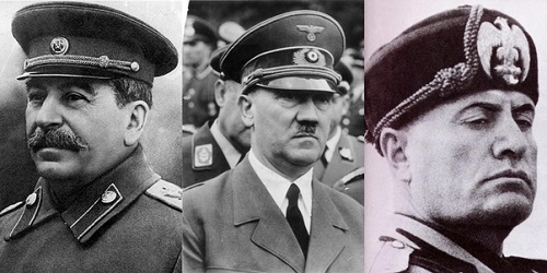 Stalin, Hitler and Musolini- History Form Four